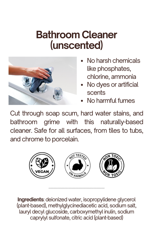 Bathroom Cleaner - Unscented