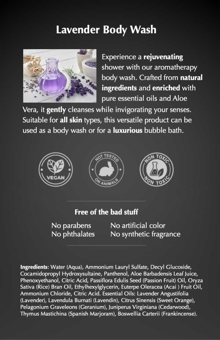 Lavender Body Wash