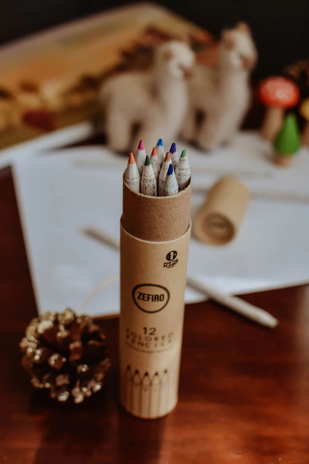 Recycled Coloring Pencils - 12 Colors