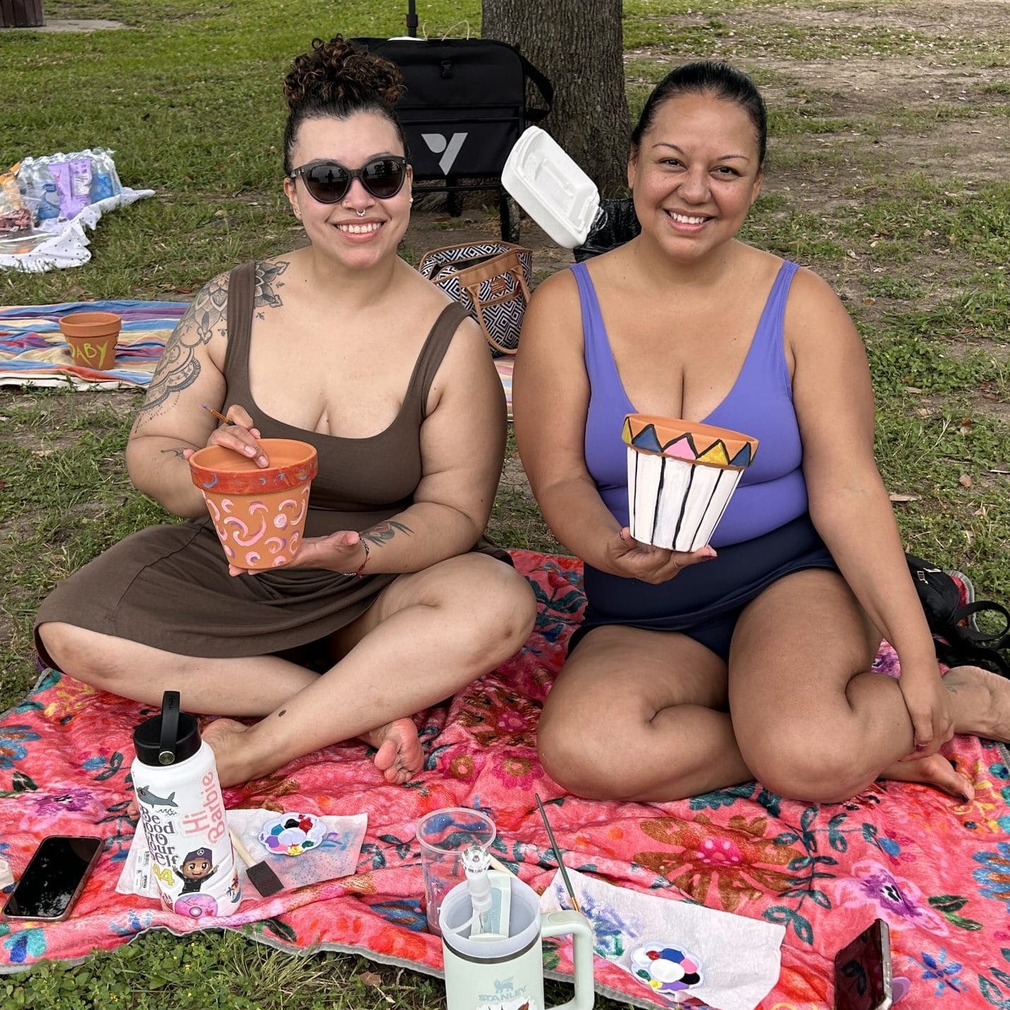 Pot Painting Session