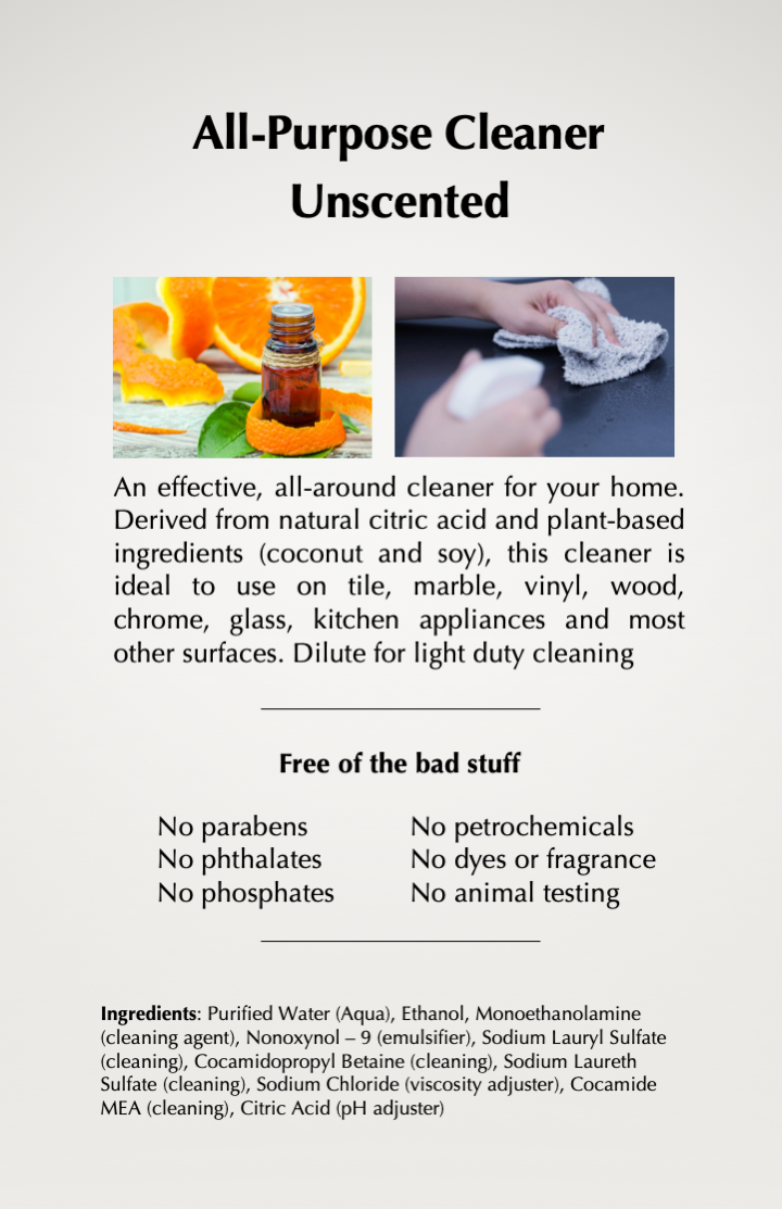 All-Purpose Cleaner - Unscented