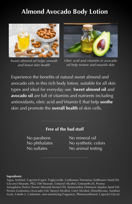 Almond Avocado Body Lotion