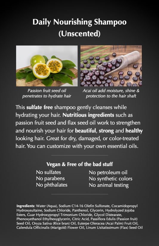 Daily Nourishing Shampoo - Unscented