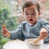 Baby Bamboo Fork & Spoon Set (12M+)