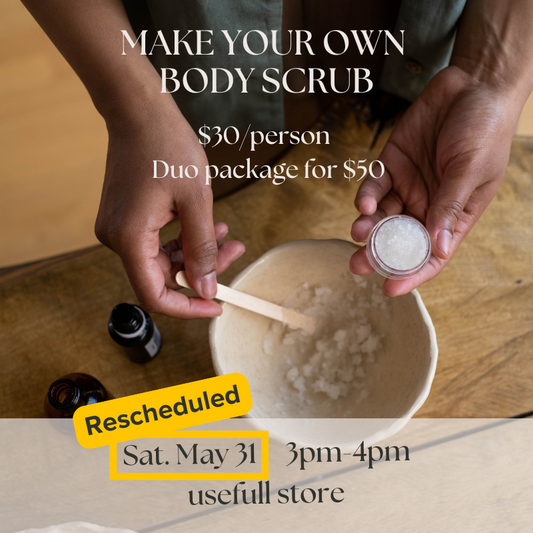 DIY Body Scrub Workshop