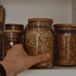 Bamboo Mason Jar Lid