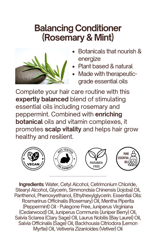 Balancing Conditioner (with Rosemary & Mint)