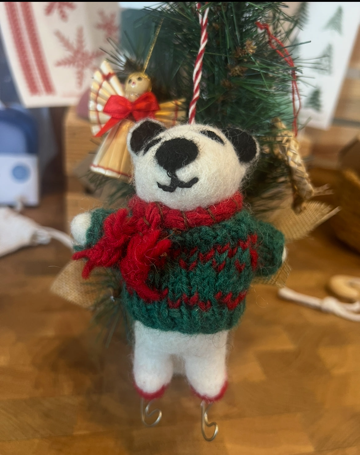 Wool Ornament - Handmade