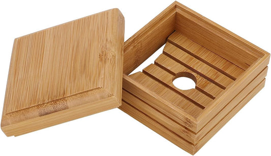 Bamboo Dish Tray with Lid