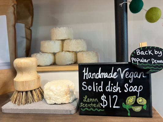 Solid Dish Soap - Handmade & Vegan