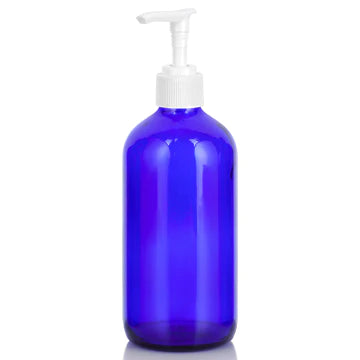 Glass Bottle with Pump (8 oz)