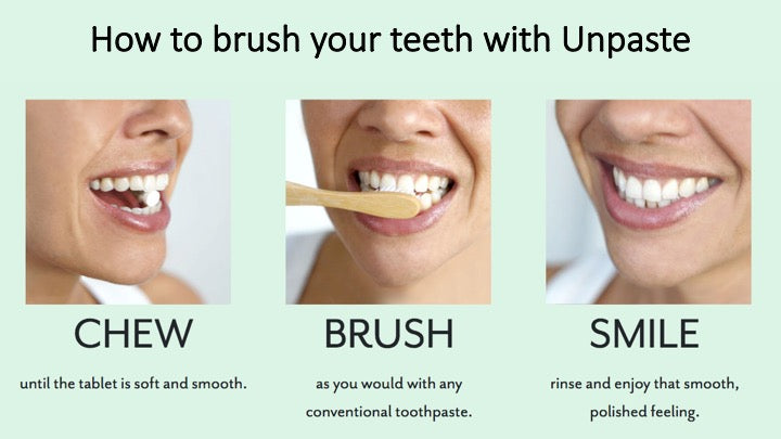 Unpaste Tooth Tabs