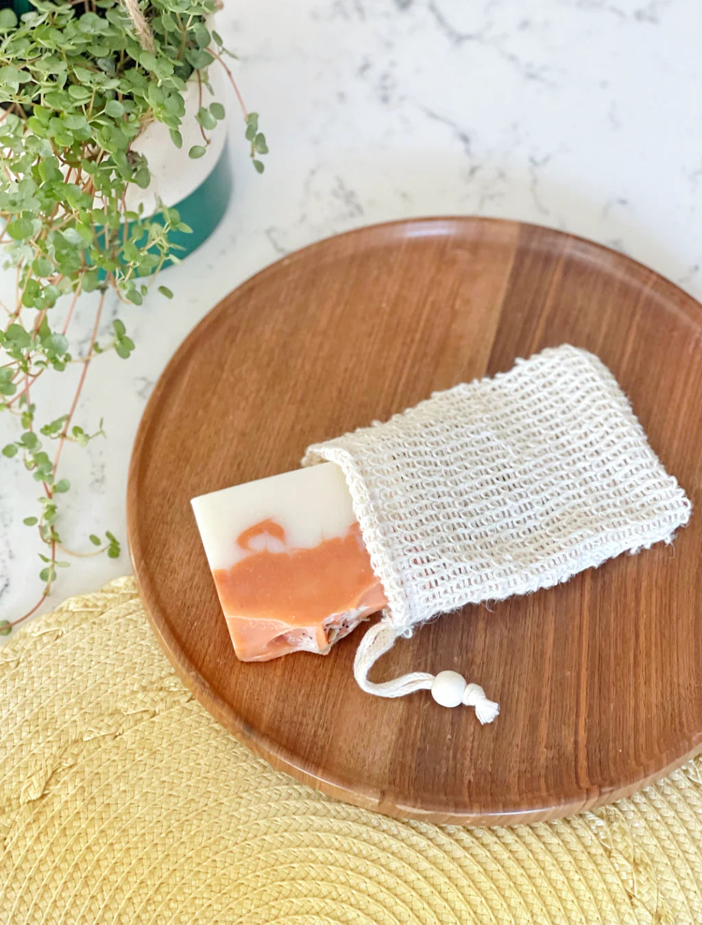 Soap Saver & Exfoliating Pouch