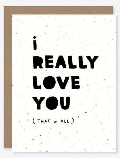 Eco Greeting Card - Plantable & Plastic Free